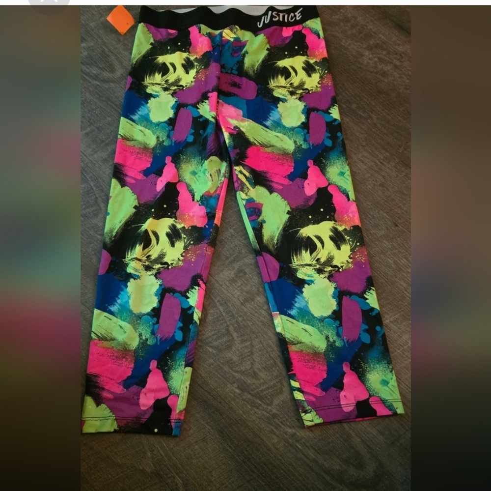 Justice  Colorful Athletic Leggings